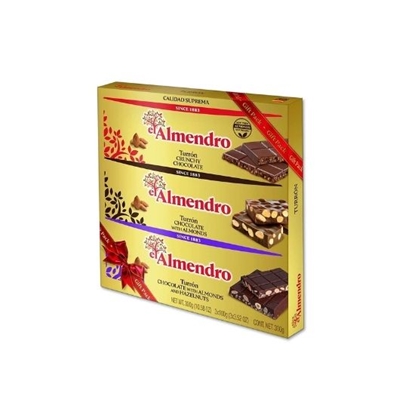 Picture of TURRON CHOCOLATE ALMOND 100GR